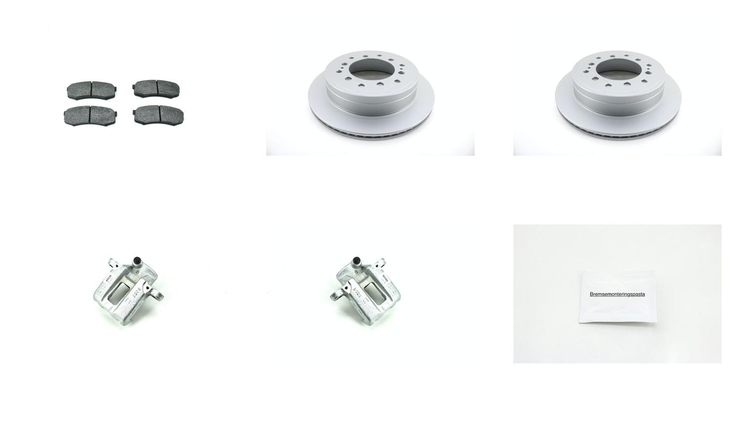 Bremsesett med calipere