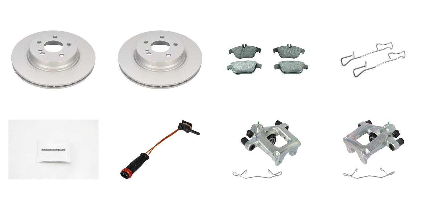 Bremsesett med calipere