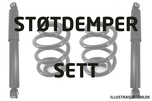Støtdemper- og fjærsett