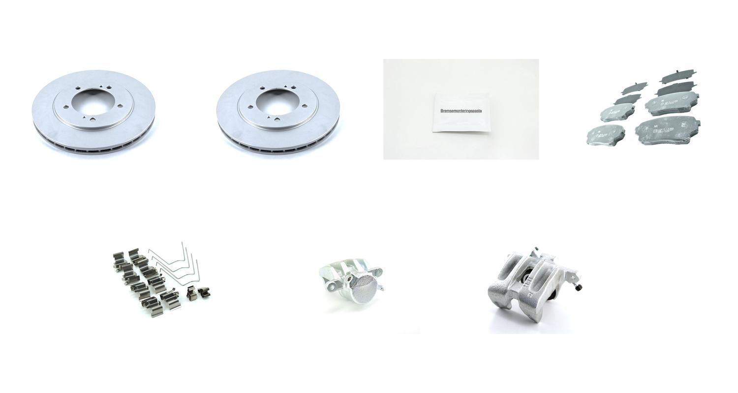 Bremsesett med calipere