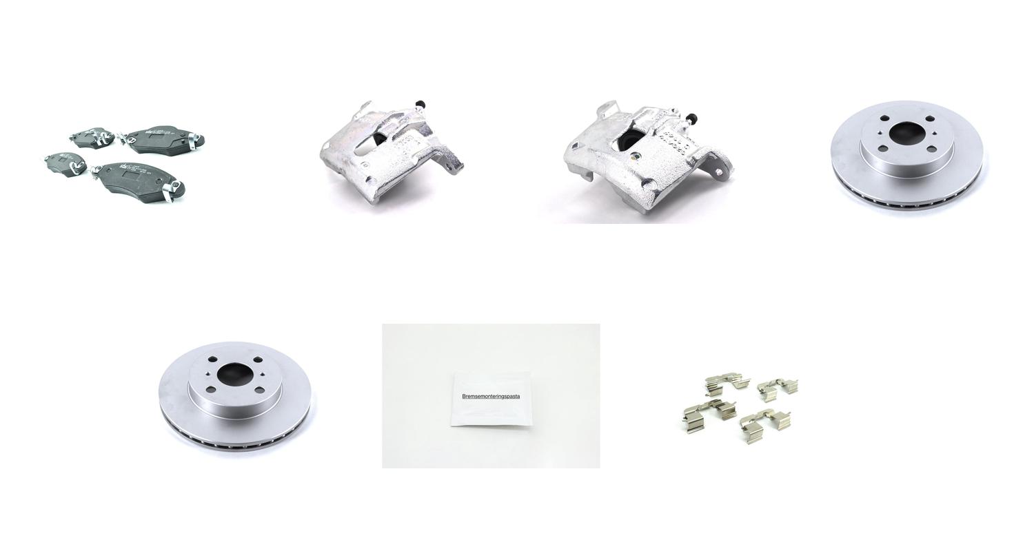 Bremsesett med calipere