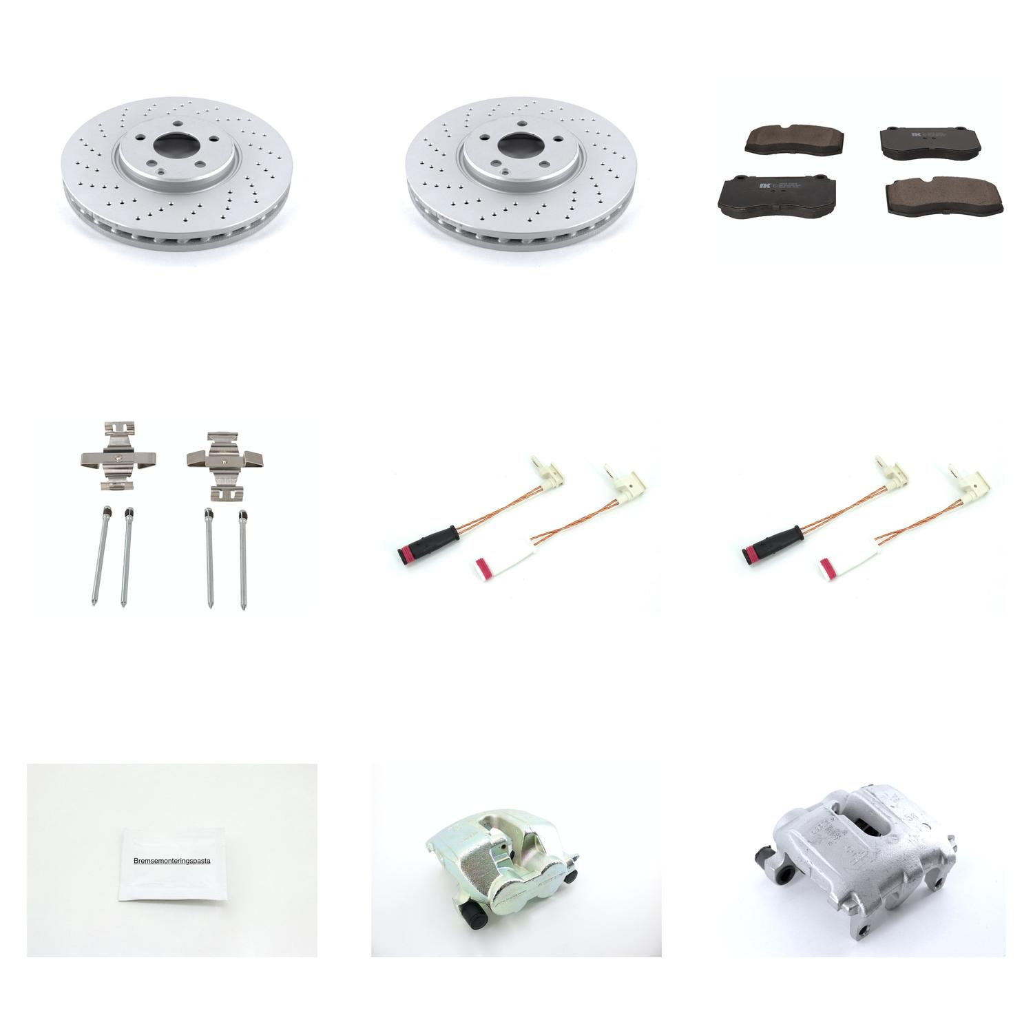 Bremsesett med calipere