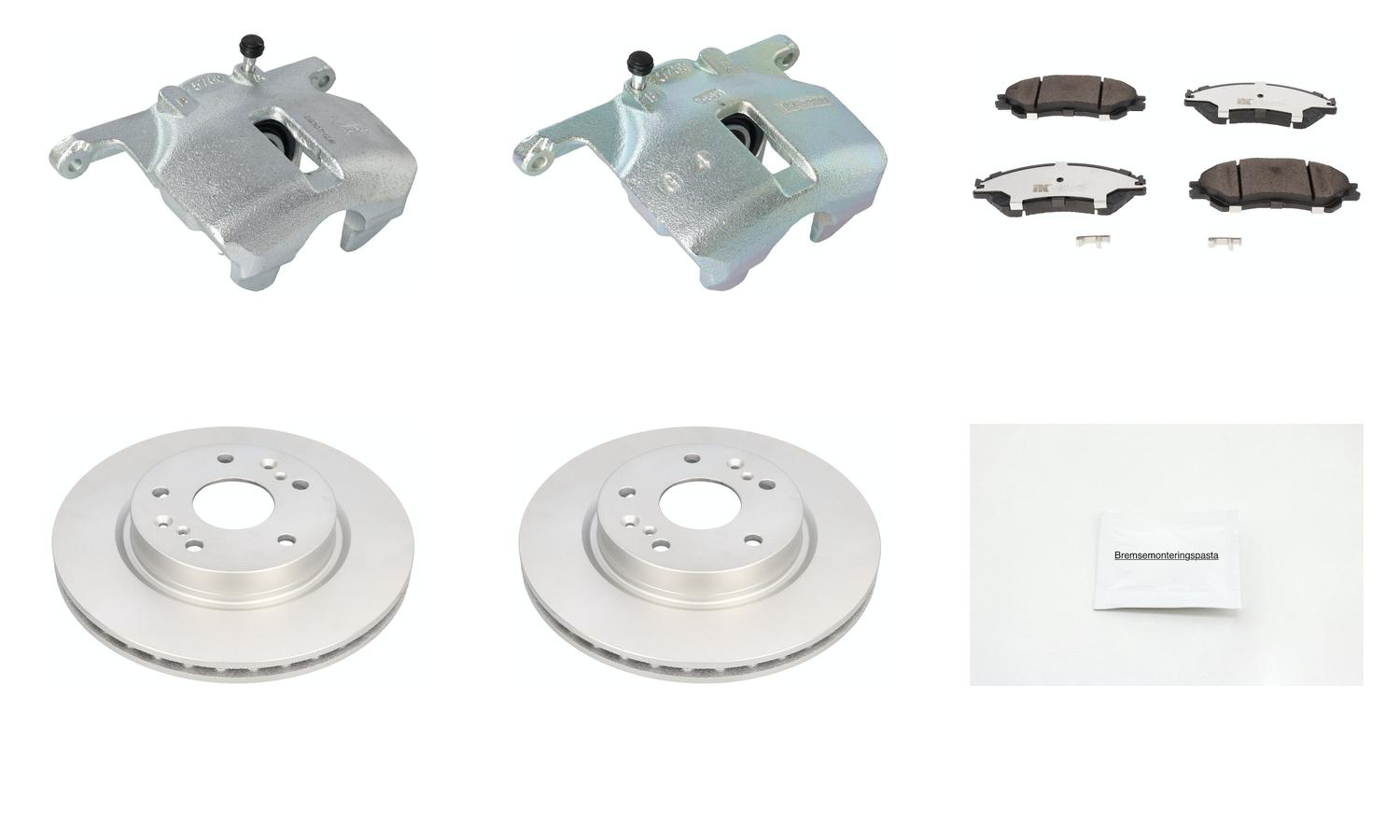 Bremsesett med calipere