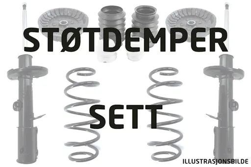 Støtdemper- og fjærsett