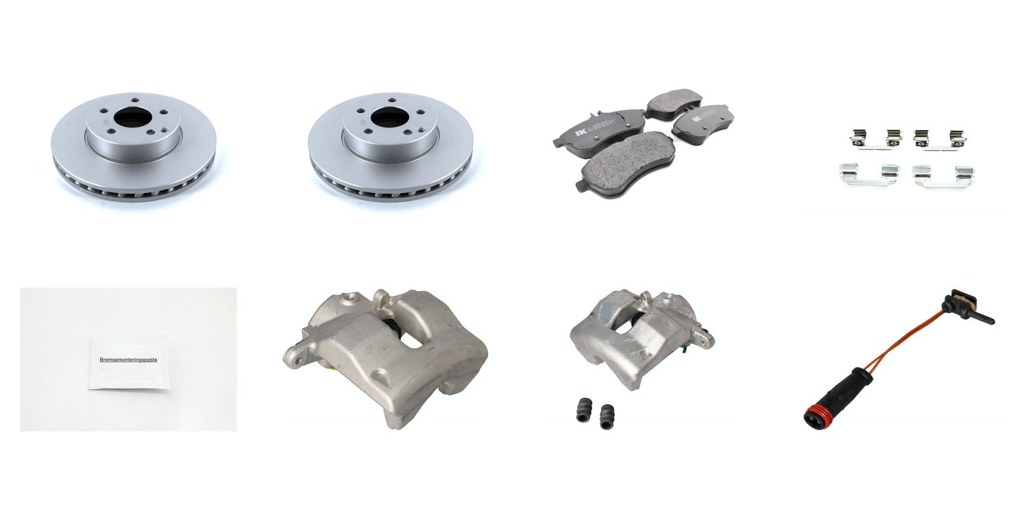 Bremsesett med calipere