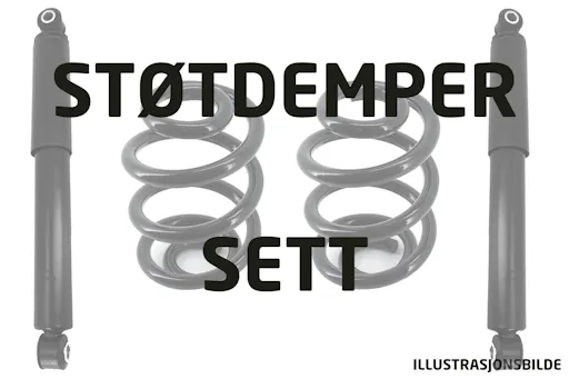 Støtdemper- og fjærsett