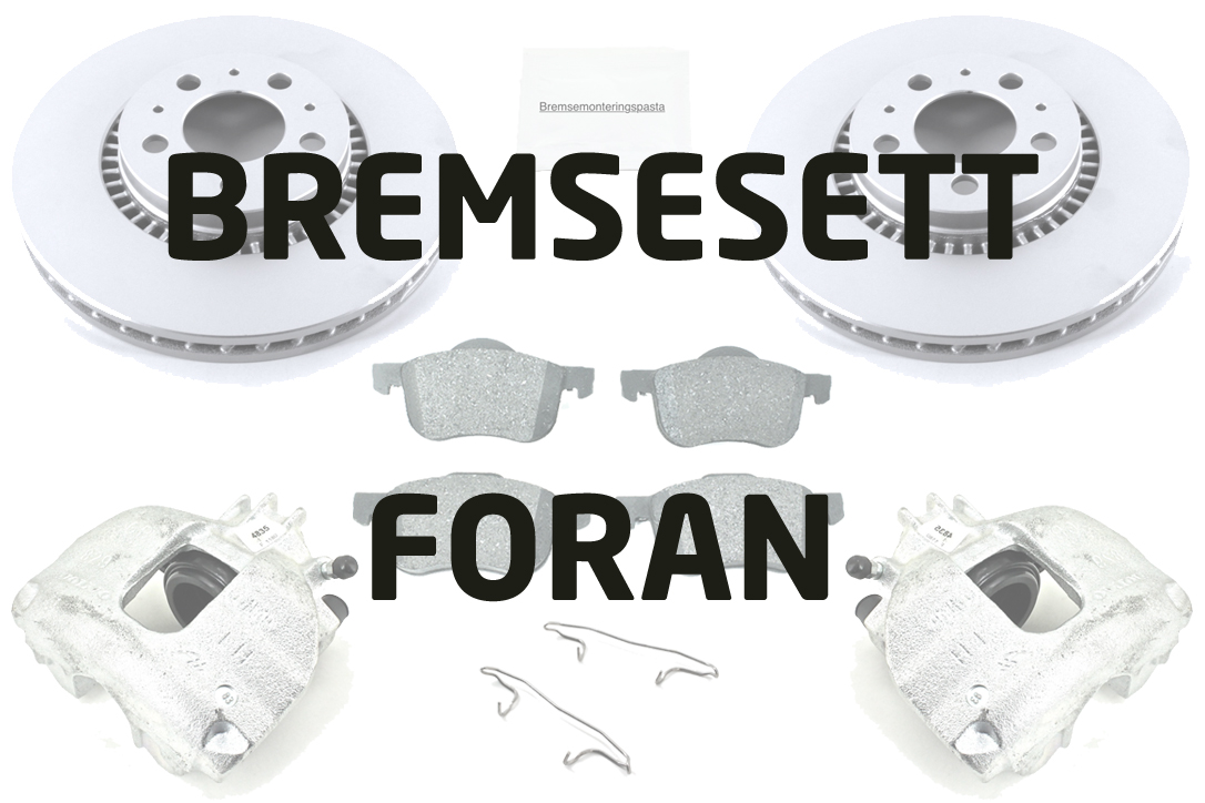 Bremsesett med calipere