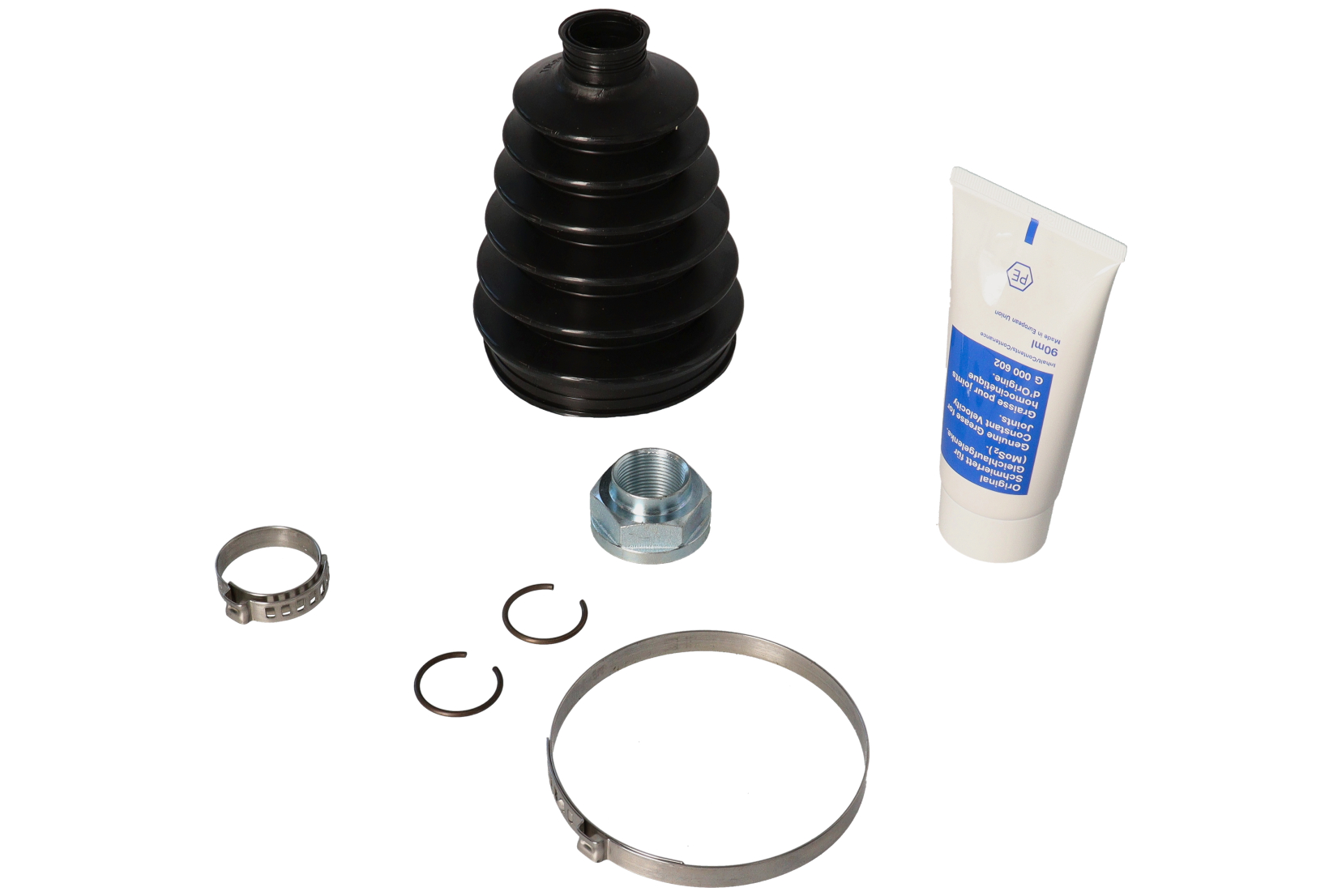 Drivakselmansjett ytre