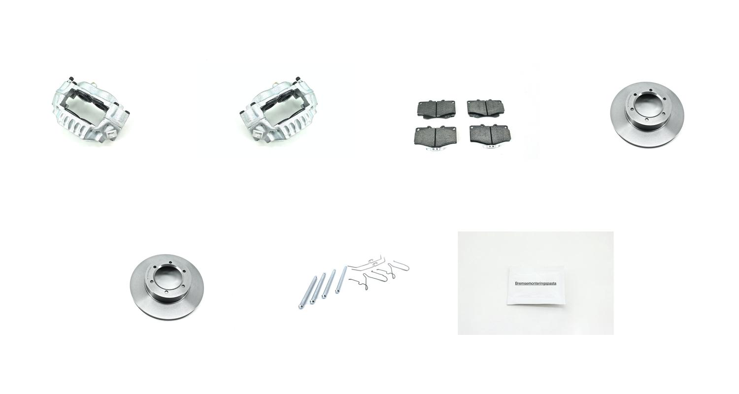 Bremsesett med calipere