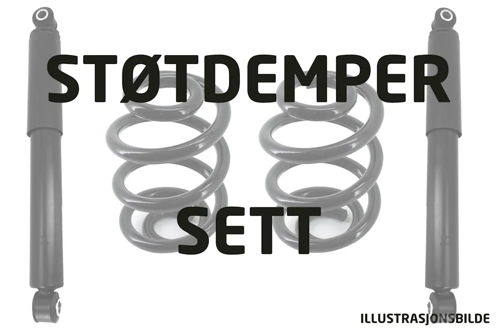 Støtdemper- og fjærsett