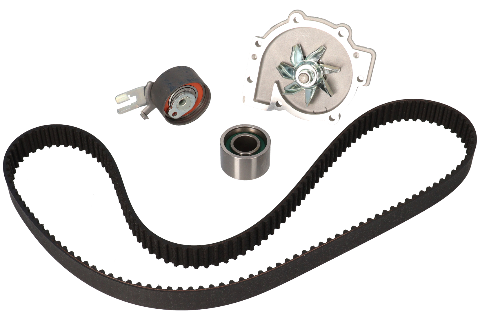 Registerreimsett med vannpumpe