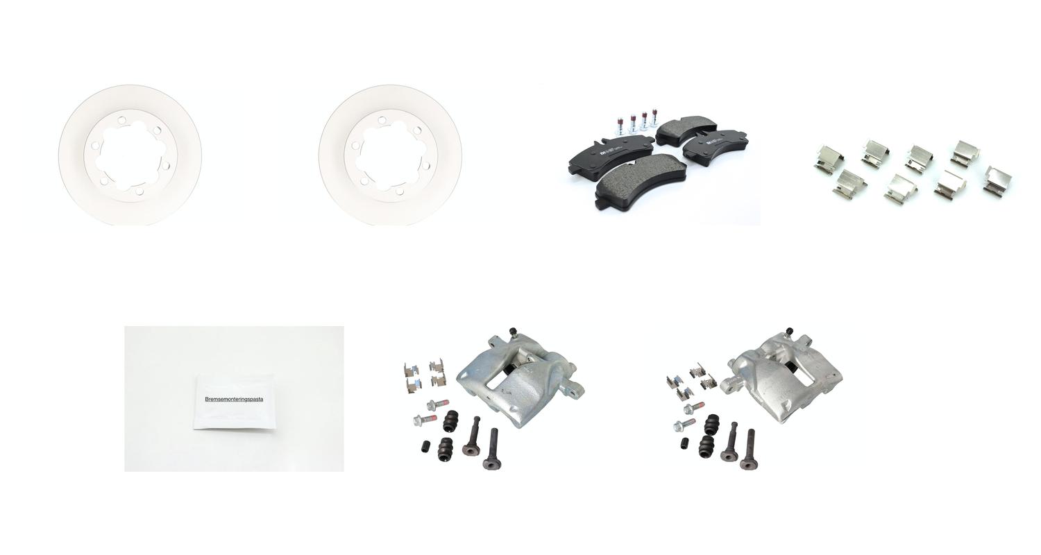 Bremsesett med calipere