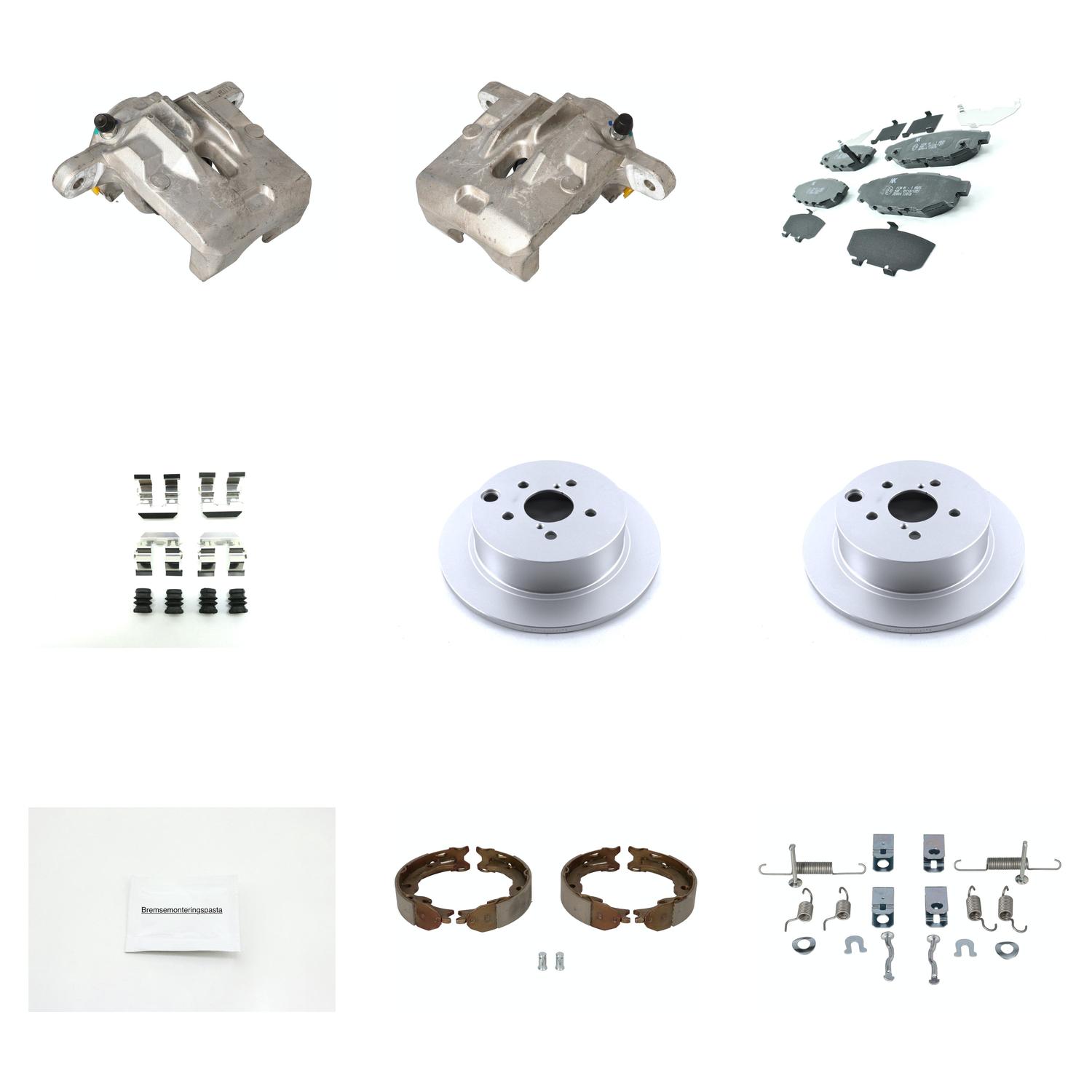 Bremsesett med calipere