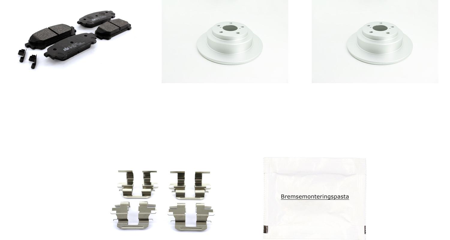 Bremsesett til Subaru