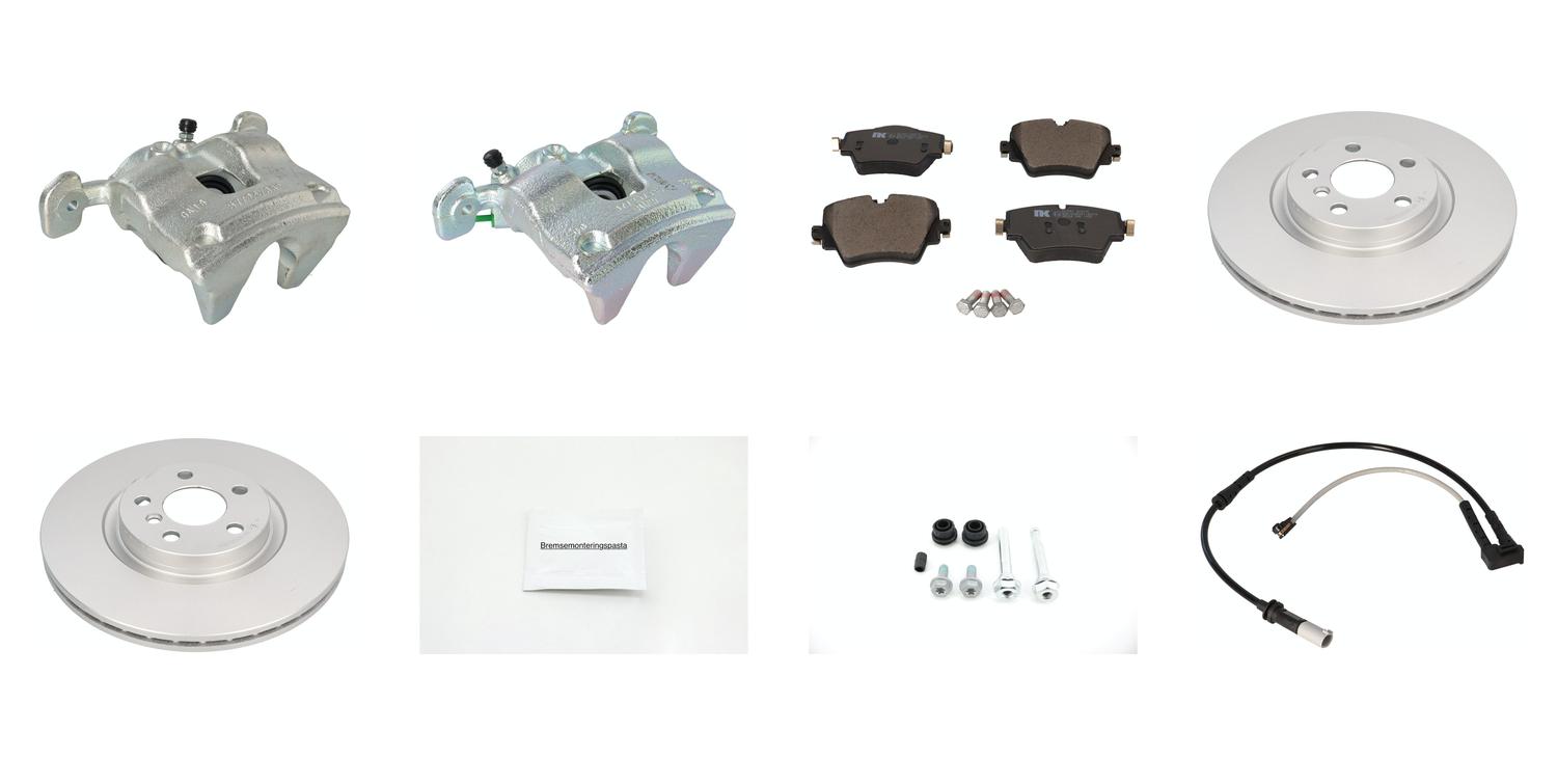 Bremsesett med calipere