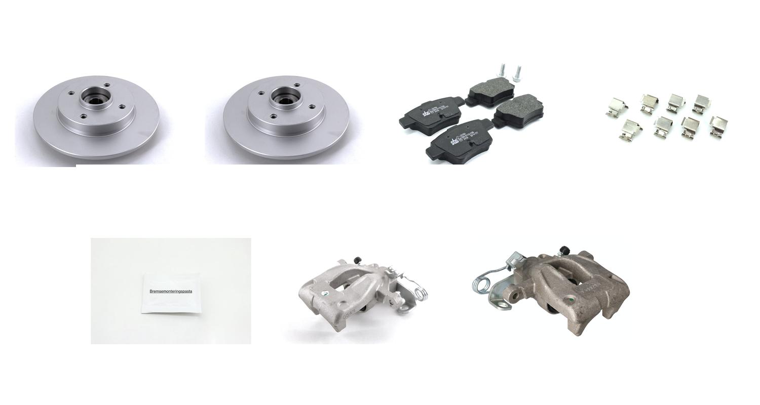Bremsesett med calipere
