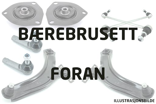 Bærebrusett til Opel