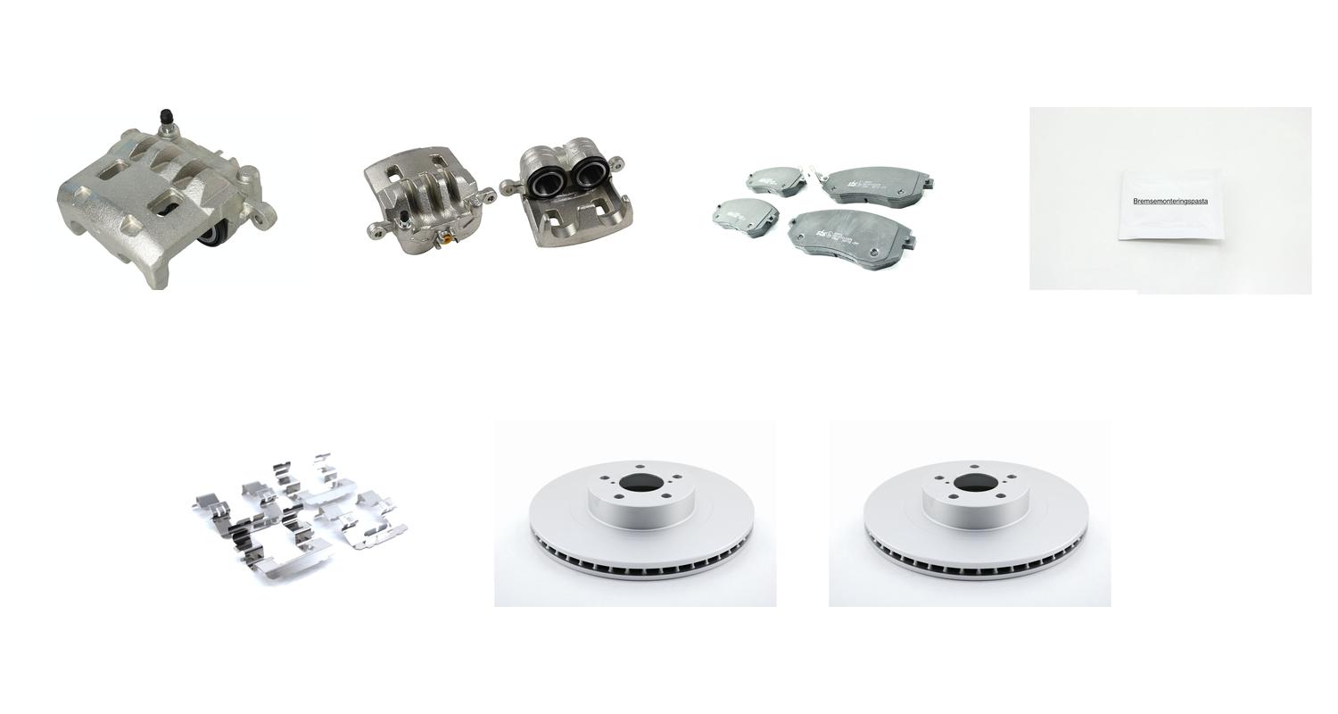 Bremsesett med calipere