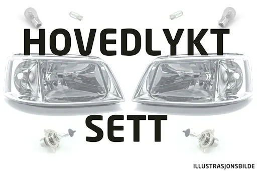 Hovedlyktsett til Nissan