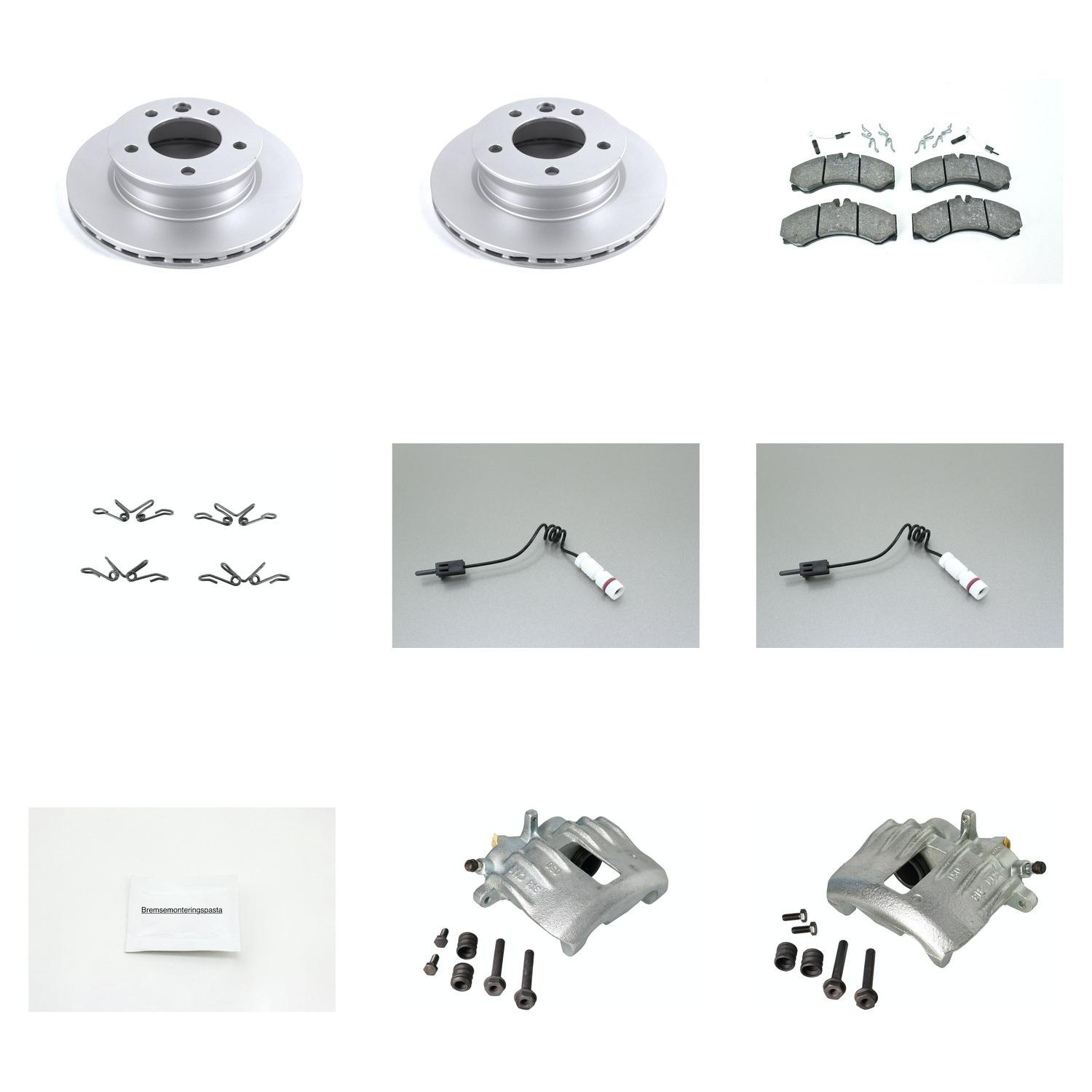 Bremsesett med calipere