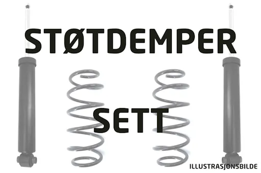 Støtdemper- og fjærsett