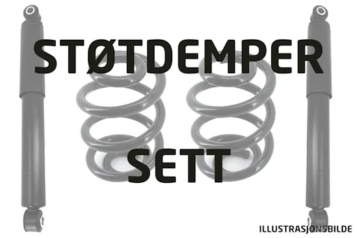 Støtdemper- og fjærsett