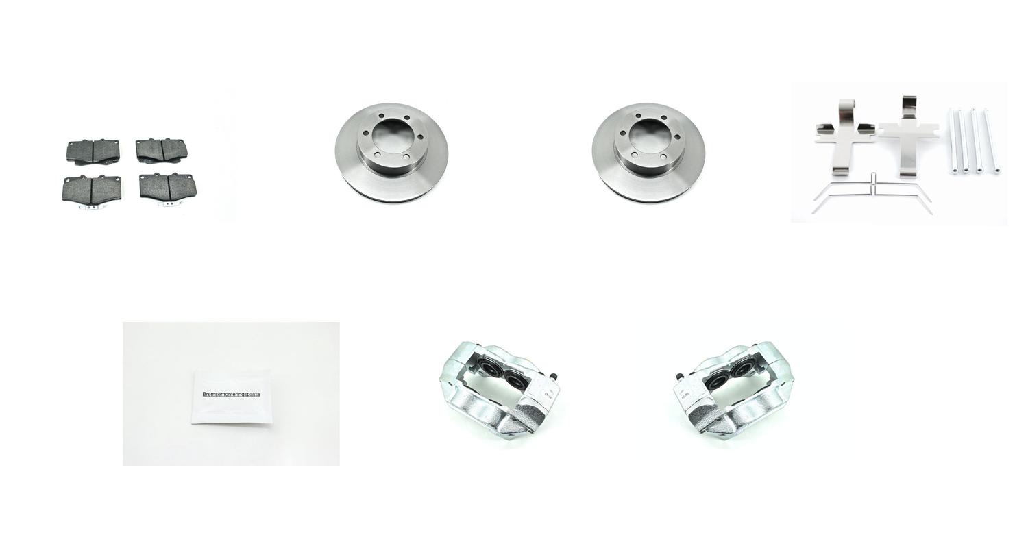 Bremsesett med calipere