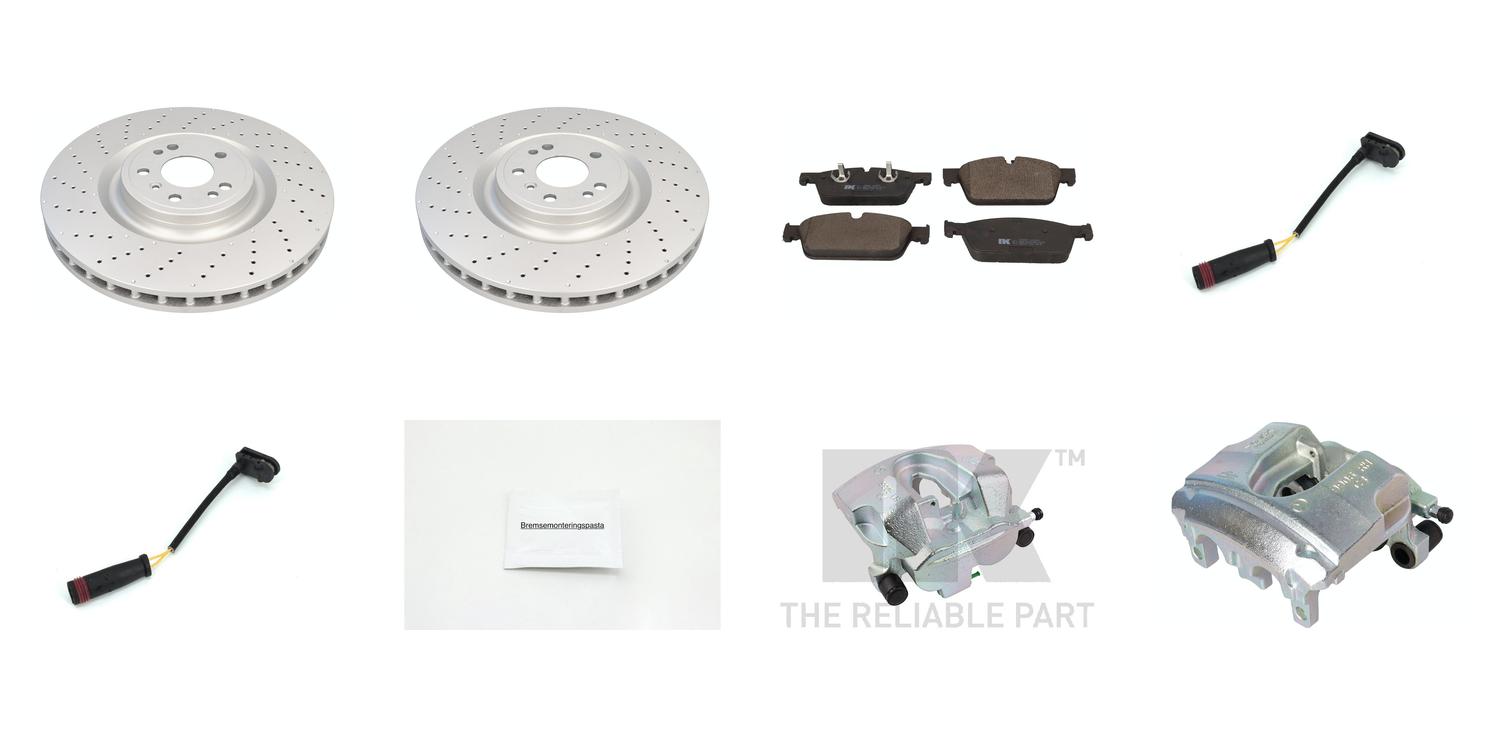 Bremsesett med calipere