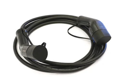 Ladekabel elbil Type - Type 2 1-fas