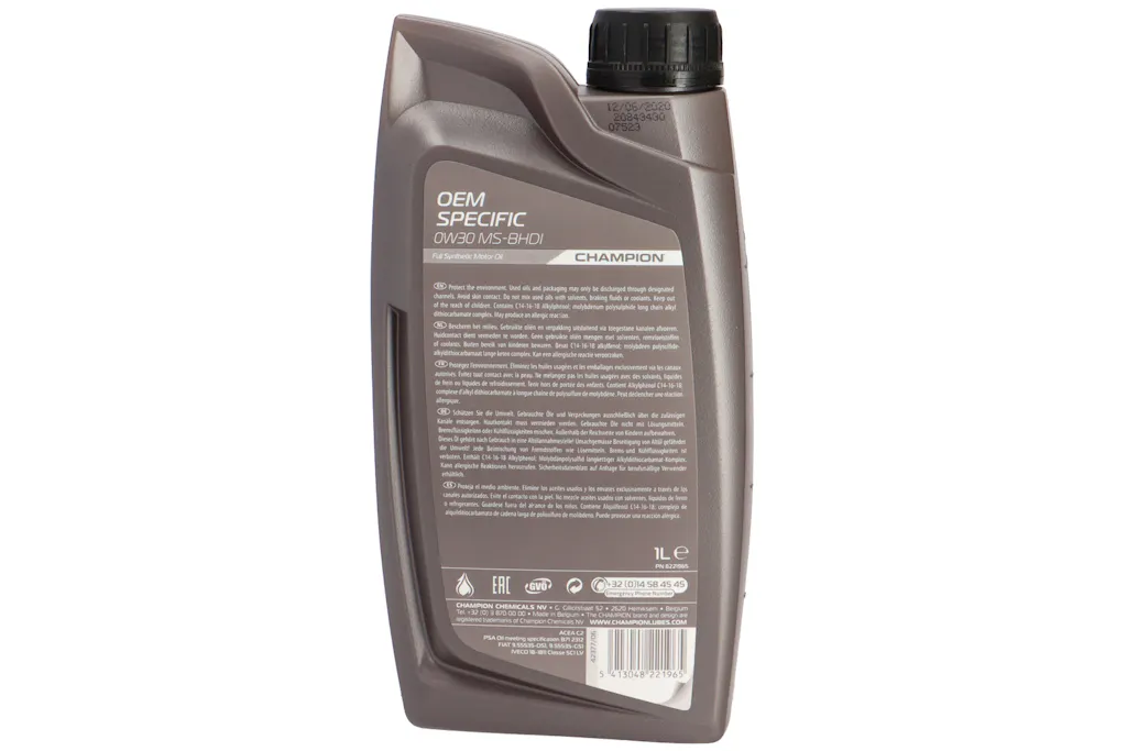 Champion OEM Spec 0W-30 MS-BHDI 1L