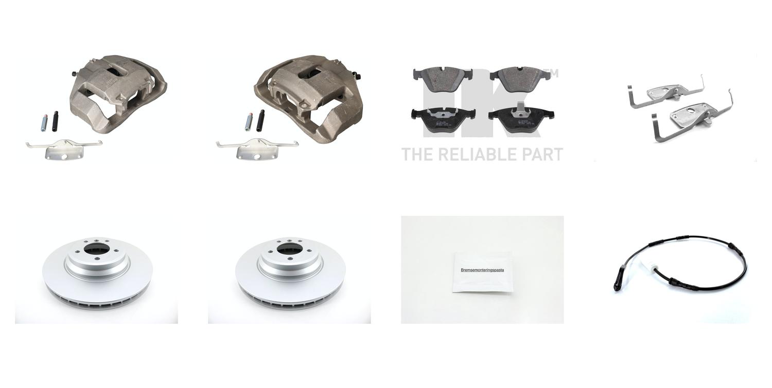 Bremsesett med calipere