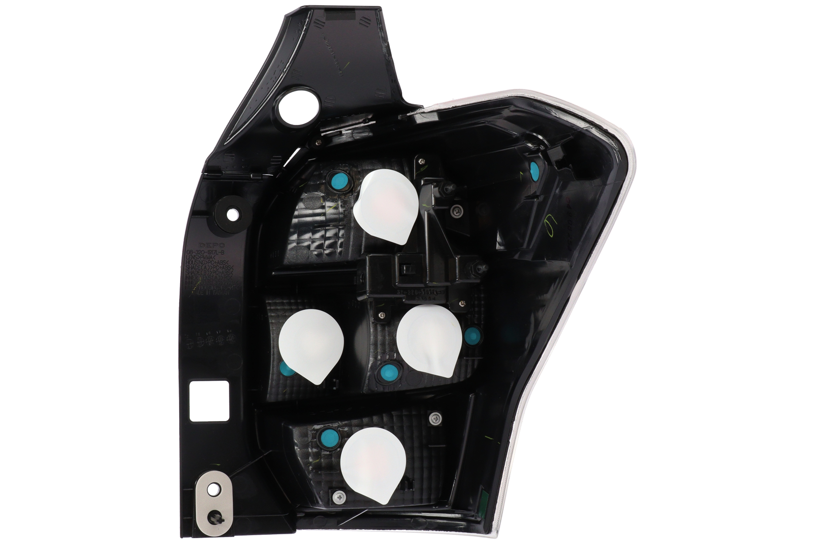 Baklykt, glødepære