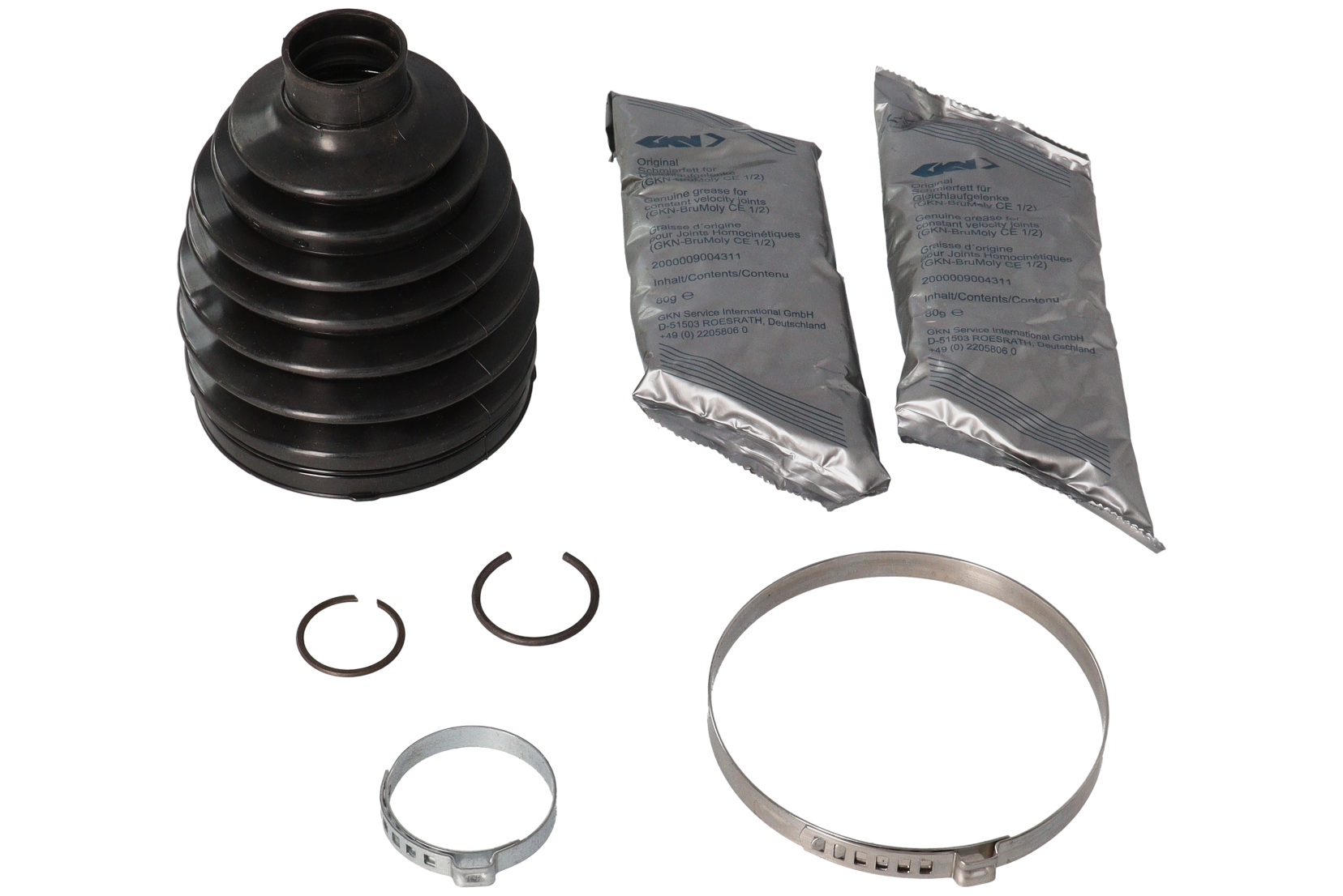 Drivakselmansjett ytre