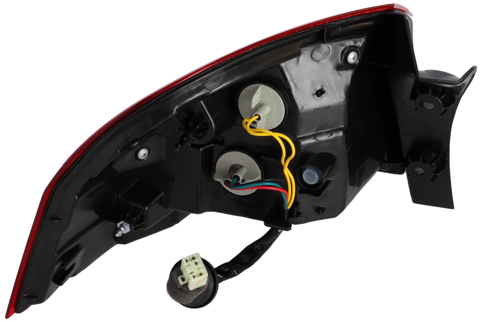 Baklykt, glødepære