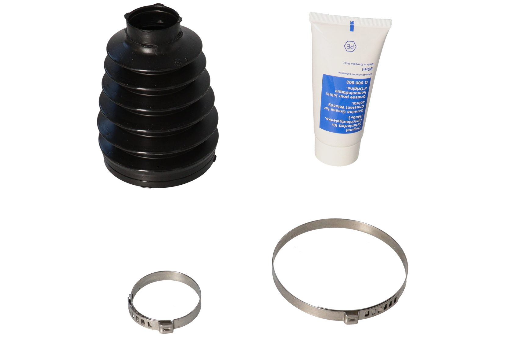 Drivakselmansjett ytre