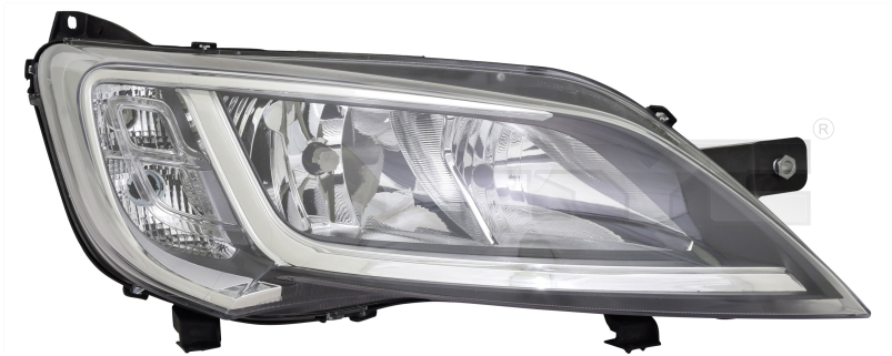 Hovedlykt, halogen til Fiat