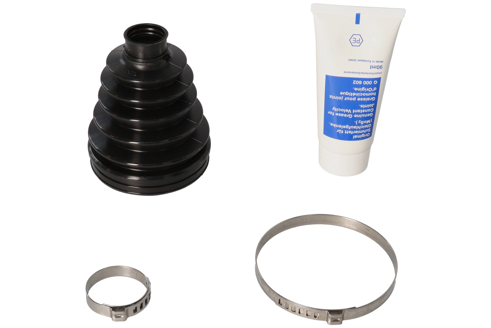 Drivakselmansjett ytre