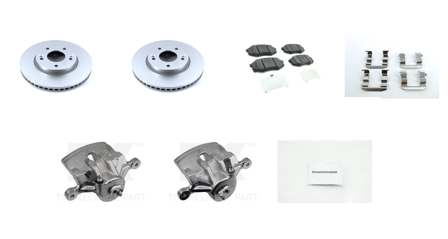 Bremsesett med calipere