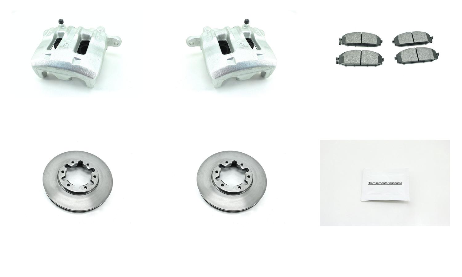 Bremsesett med calipere