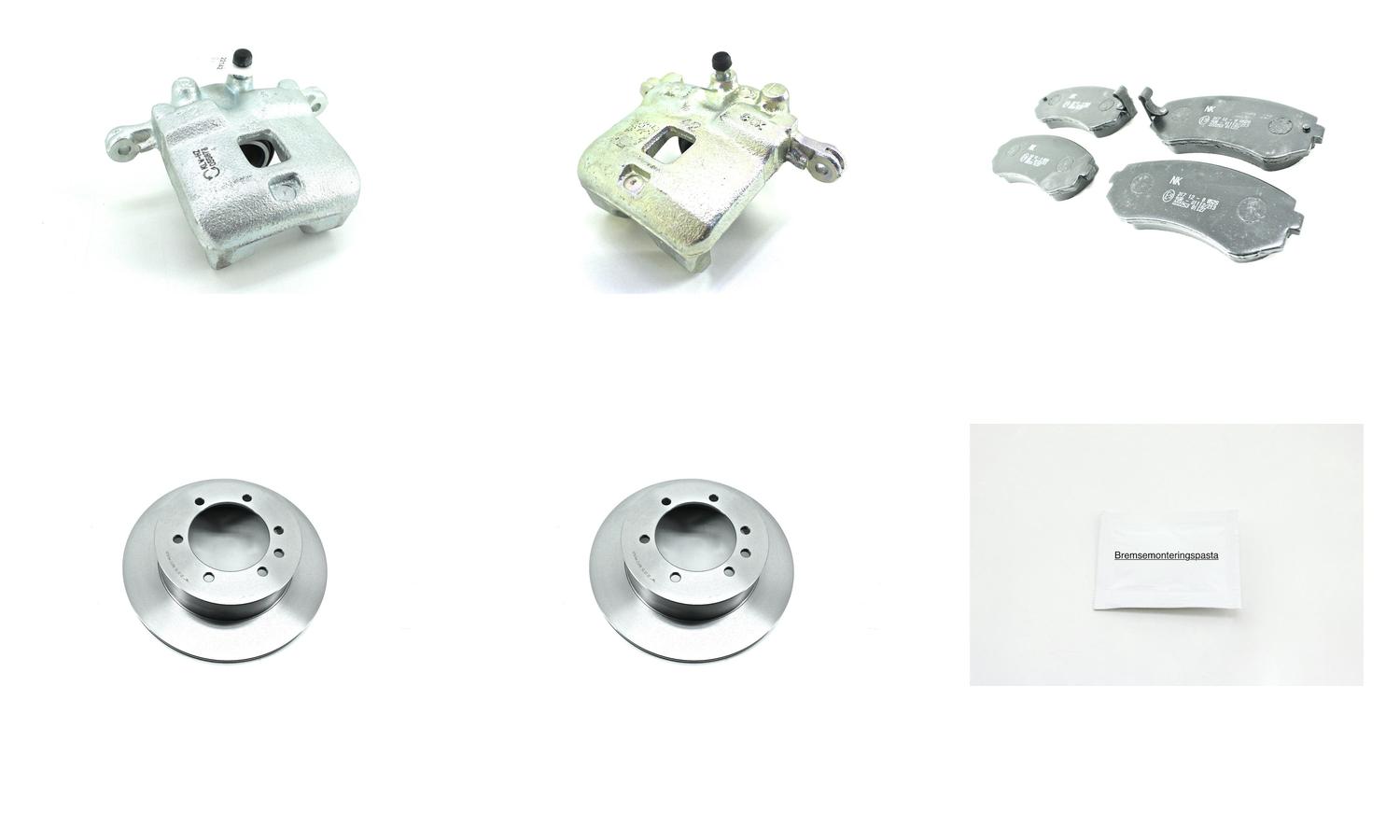 Bremsesett med calipere