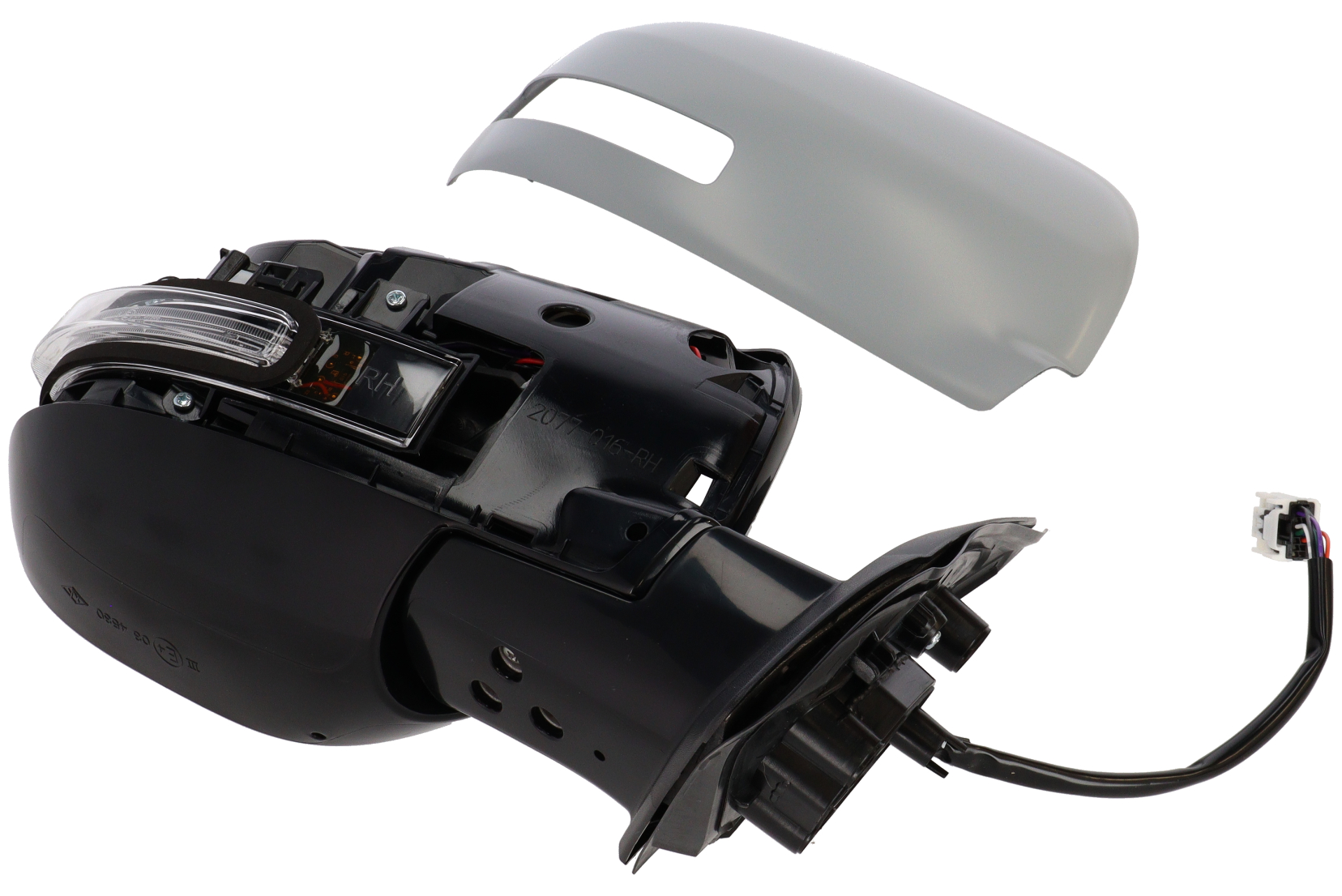 Speil, elektrisk justerbart