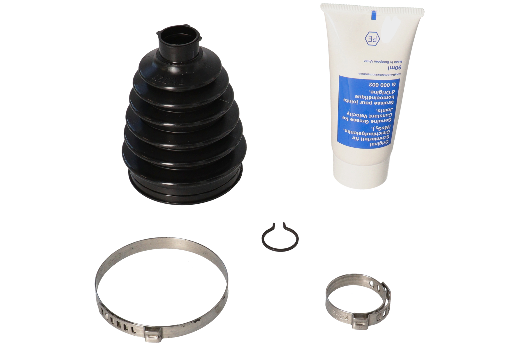 Drivakselmansjett ytre