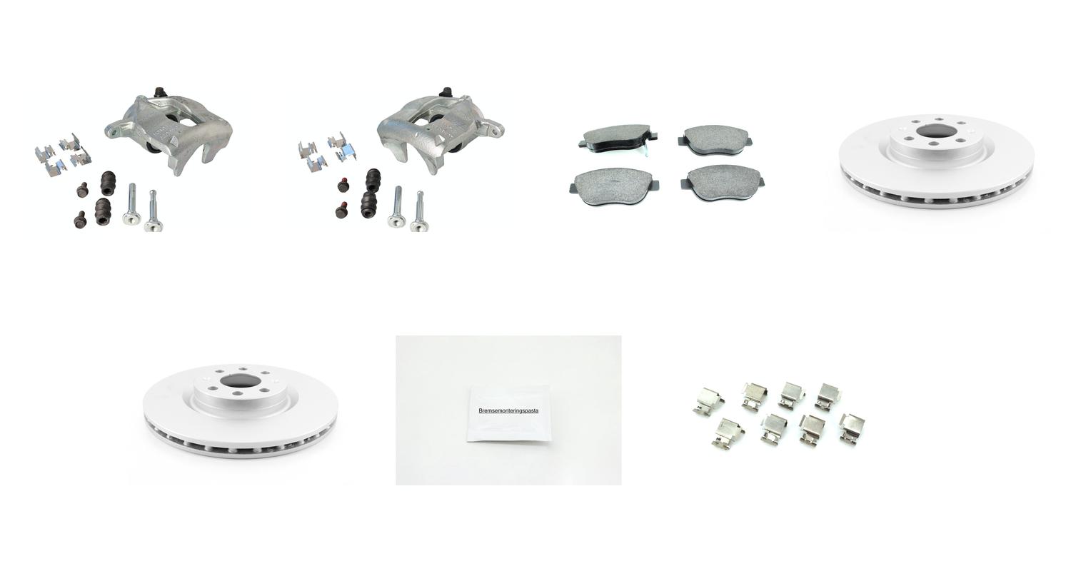 Bremsesett med calipere