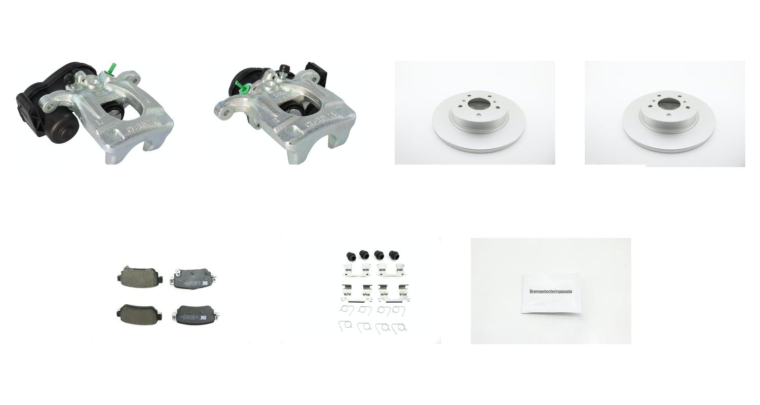 Bremsesett med calipere