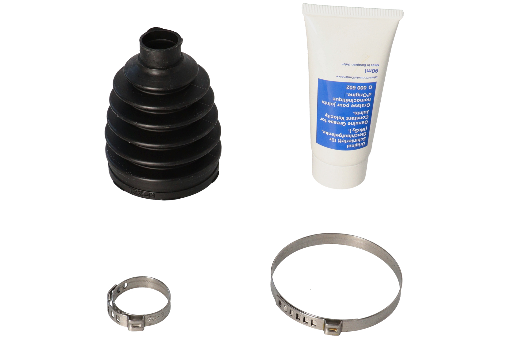 Drivakselmansjett ytre