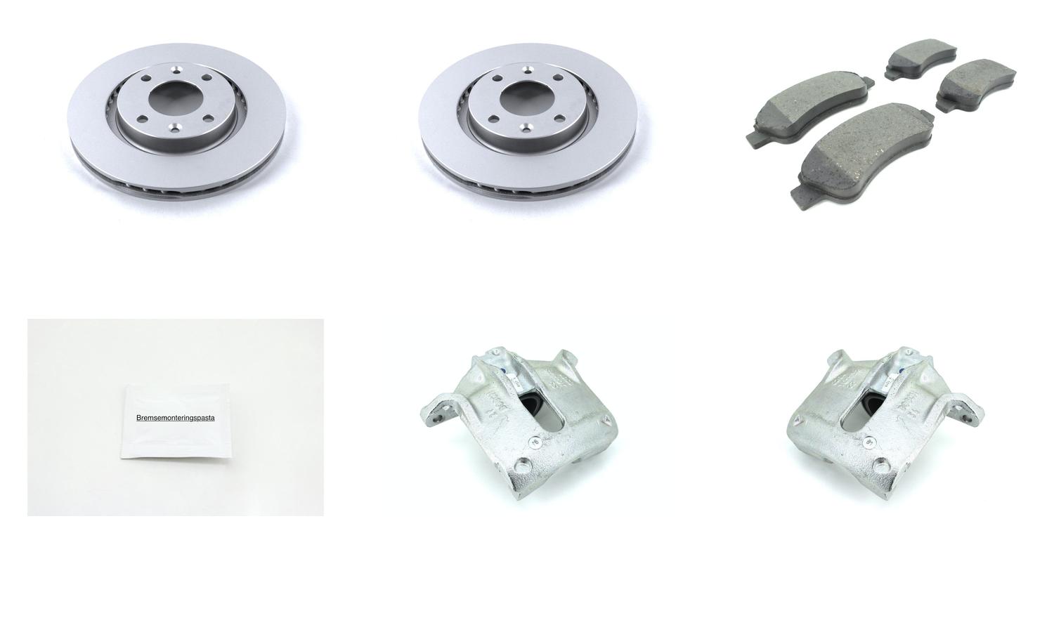 Bremsesett med calipere