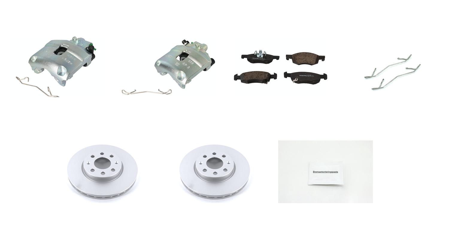 Bremsesett med calipere til Opel