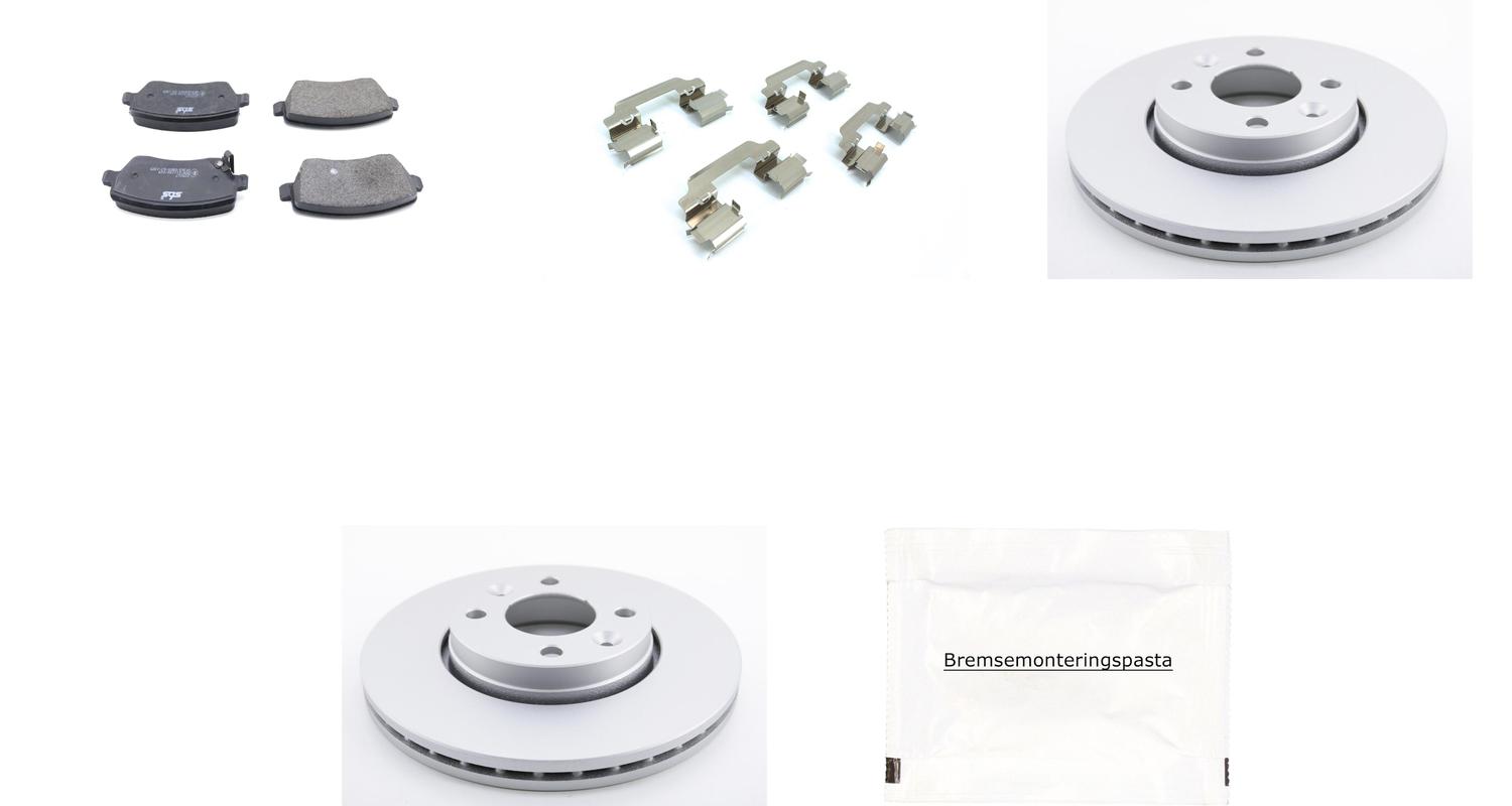 Bremsesett til Renault