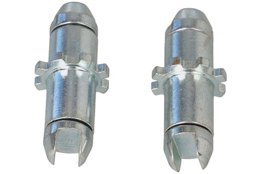 Bremsesko, justeringsenhet