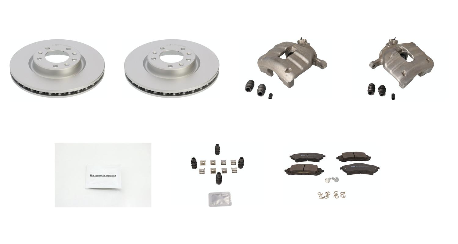 Bremsesett med calipere